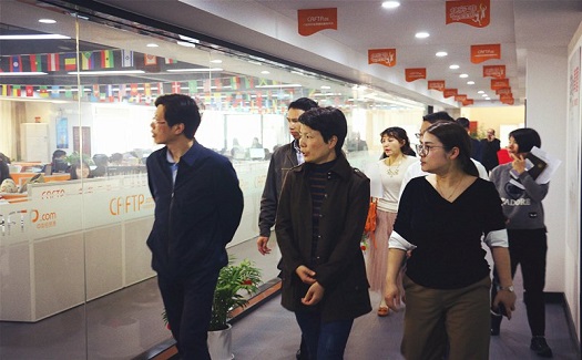 市統(tǒng)計(jì)局局長(zhǎng)陳玲萍來(lái)中非經(jīng)貿(mào)港調(diào)研