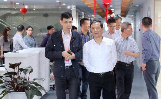 臺州市人大常委會副主任陳祥榮調研中非經(jīng)貿港